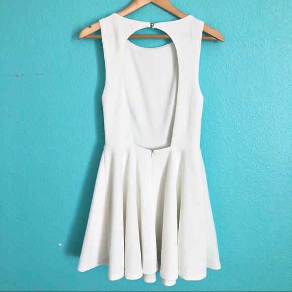 Lulus Gal About Town White Skater Dress - Picture 6 of 7